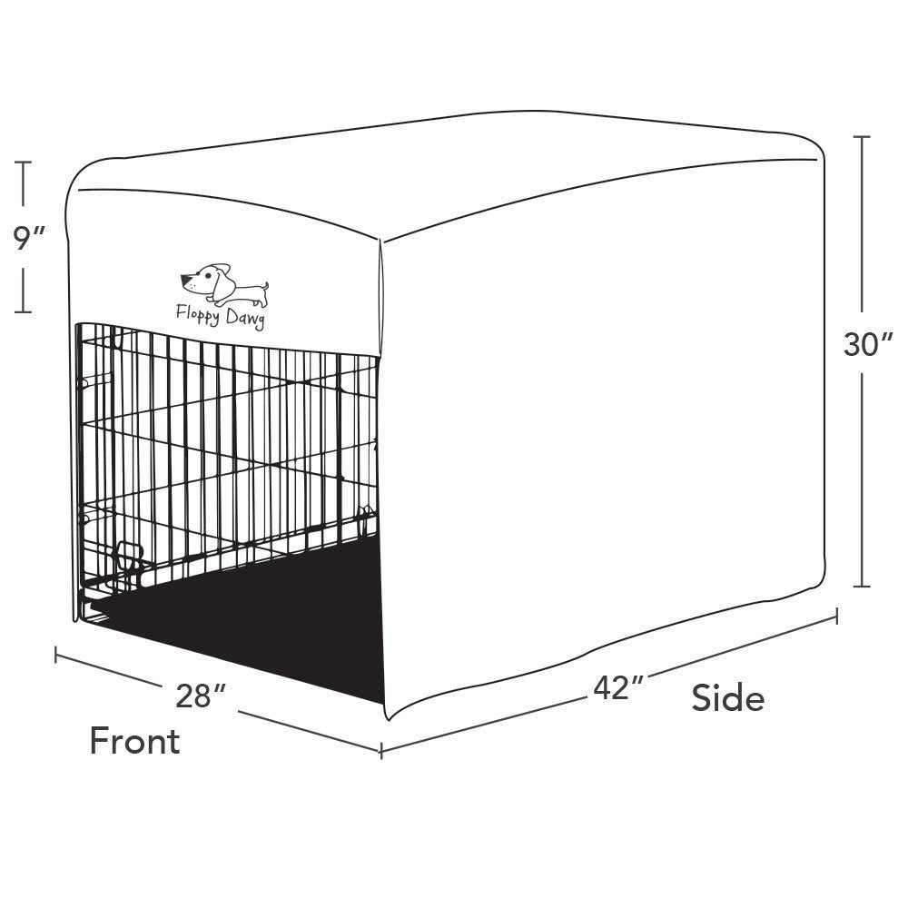 Floppy Dog Crate Cover