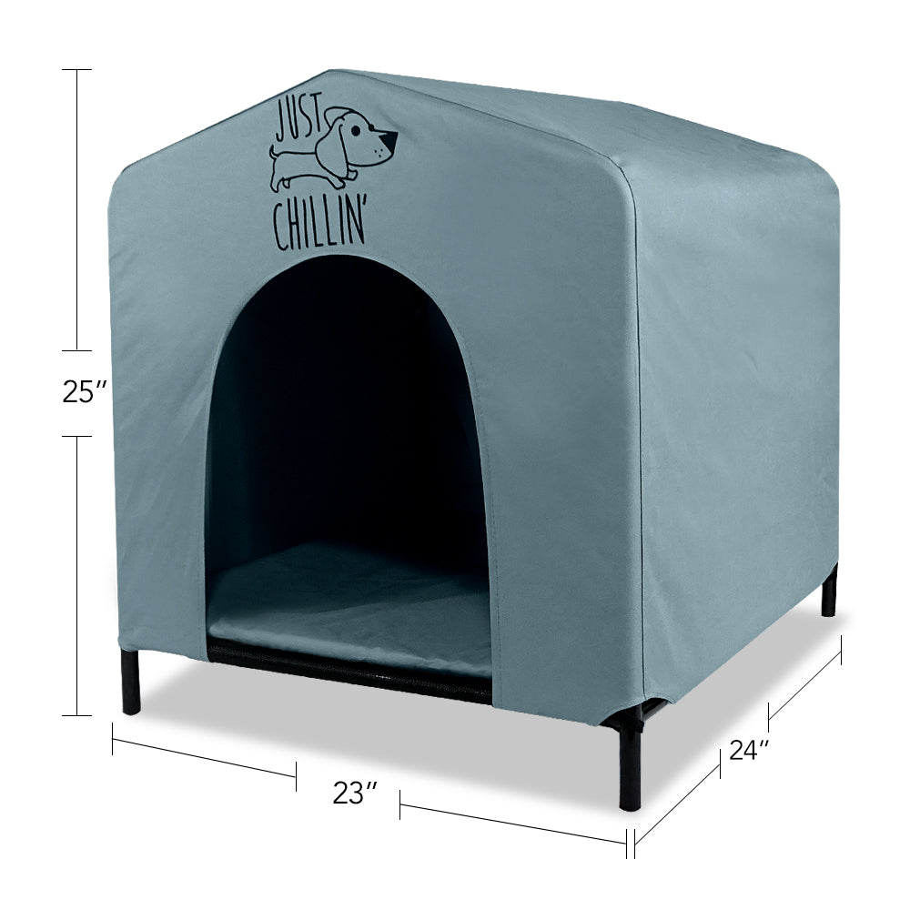 Floppy Dawg Just Chillin Elevated Portable Dog House